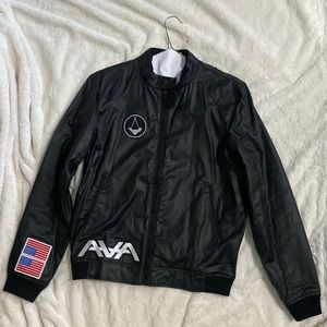 Angels & Airwaves AVA black bomber jacket Large